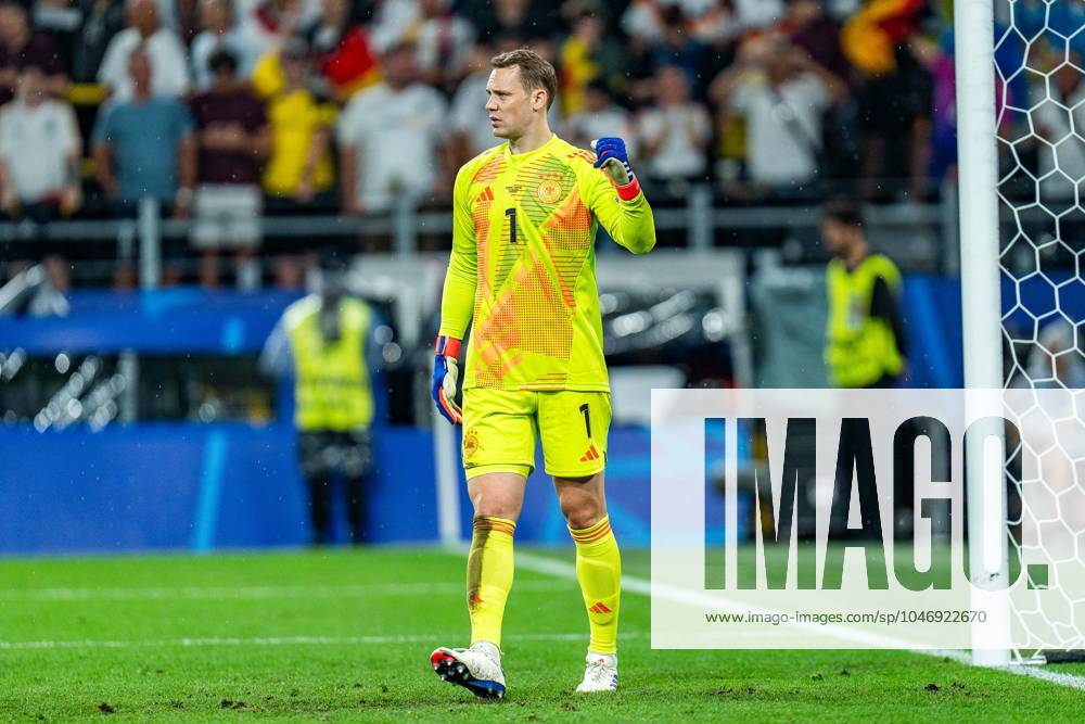 Jubel von Manuel Neuer (Deutschland 01) nach dem Tor durch Elfmeter von Kai Havertz (Deutschland 07) Deutschland vs. Daenemark, Herren, Fussball, Achtelfinale, EURO 2024, 29.06.2024, Europameisterschaft Deutschland vs. Daenemark, Herren, Fussball, Achtelfinale, EURO 2024, 29.06.2024, Europameisterschaft Dortmund