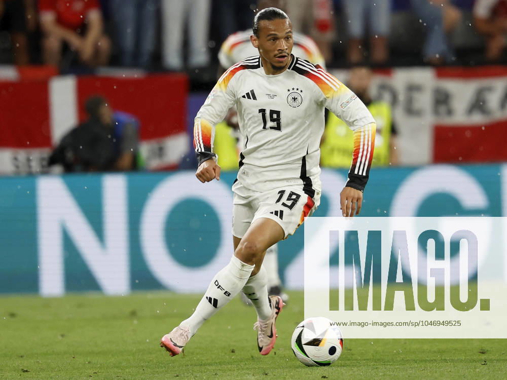 Fussball, Euro 2024, Achtelfinale, Deutschland – Daenemark, GER, Dortmund, BVB Stadion Bild: v. li. Leroy Sane (Germany, 19)
