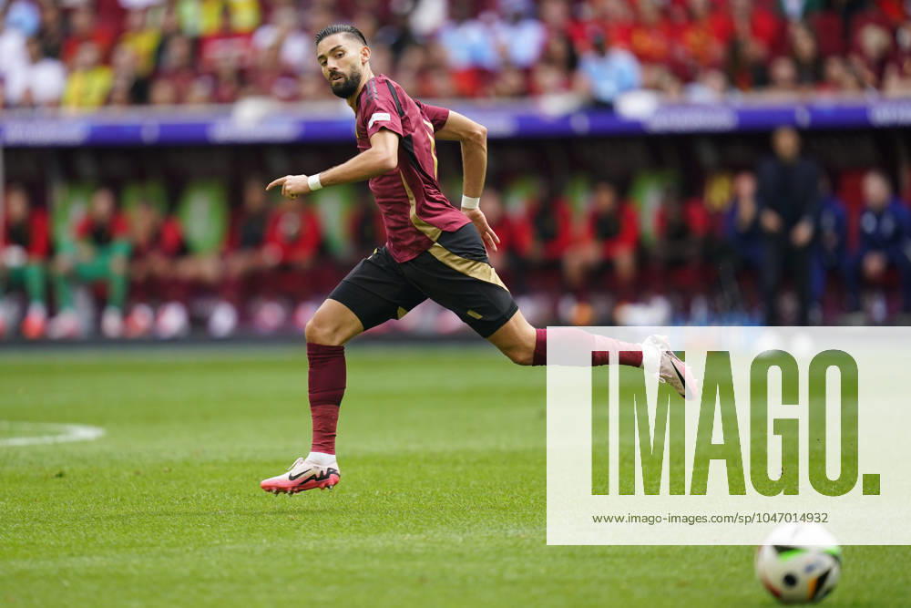 GER: France v Belgium. UEFA EURO, EM, Europameisterschaft,Fussball 2024 Yannick Carrasco of Belgium during the UEFA Euro 2024 match between France and Belgium, Round of 16, played at Dusseldorf Arena on July 1, 2024 in Düsseldorf, Germany. kpng
