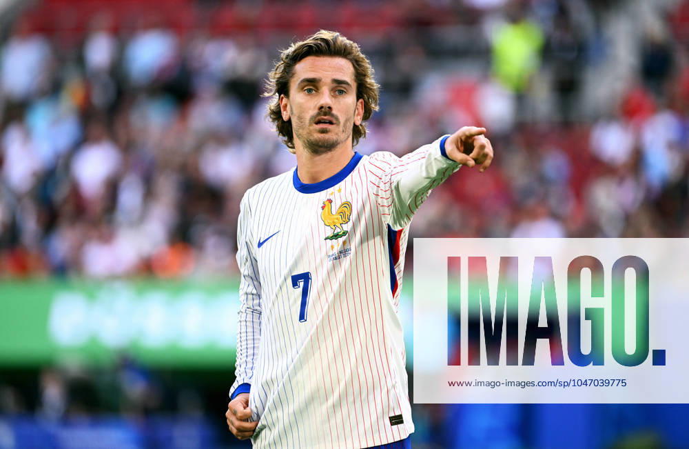Fussball, Europameisterschaft, EURO 2024, Achtelfinale, Merkur Spiel-Arena Düsseldorf: Frankreich Belgien 1:0; Antoine Griezmann (FRA). Aktion, Einzelbild.