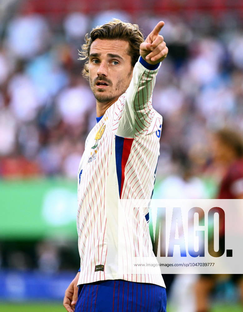 Fussball, Europameisterschaft, EURO 2024, Achtelfinale, Merkur Spiel-Arena Düsseldorf: Frankreich Belgien 1:0; Antoine Griezmann (FRA). Aktion, Einzelbild.