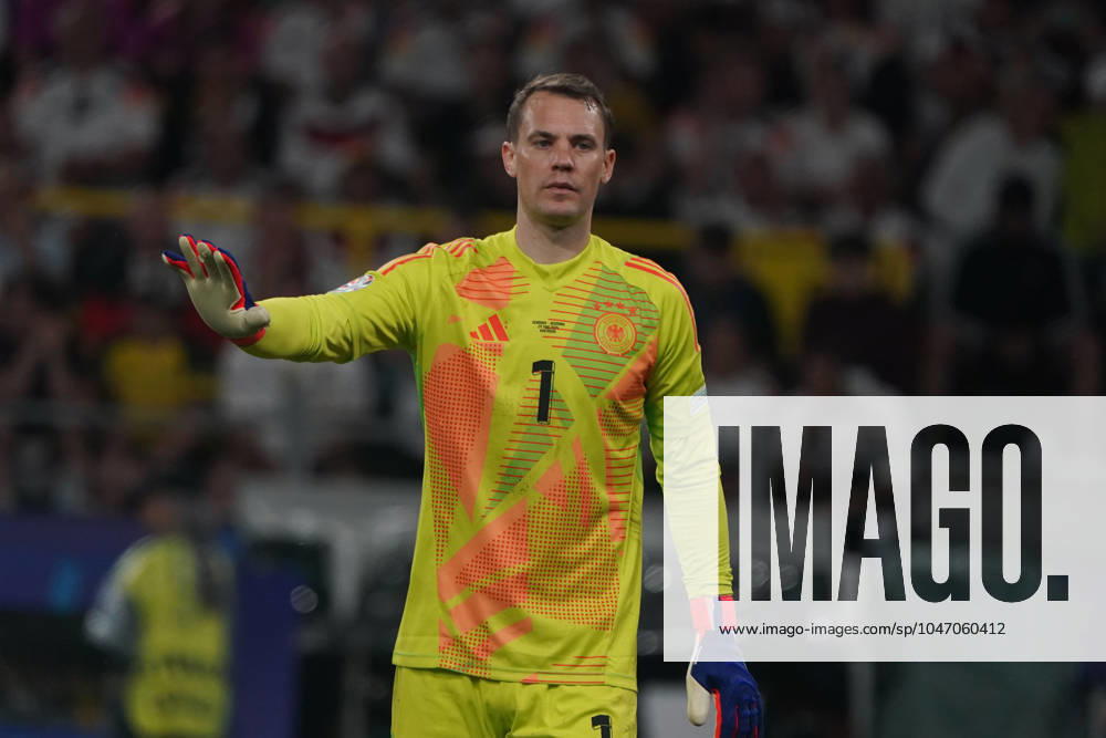 Nationalmannschaft, Fussball, UEFA Euro2024, EM 2024, Dortmund, Deutschland-Dänemark Manuel neuer Deutschland, Aktion, Einzelbild
