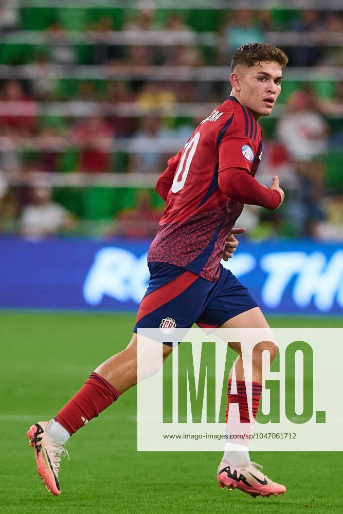 Copa America USA 2024 Costa Rica vs Paraguay Brandon Aguilera of Costa Rica during the game between Costa Rica and Paraguay as part of the CONMEBOL Copa America USA 2024 group D, at Q2 Stadium, on July 02, 2024 in Austin, Texas, United States. AUSTIN TEXAS UNITED STATES