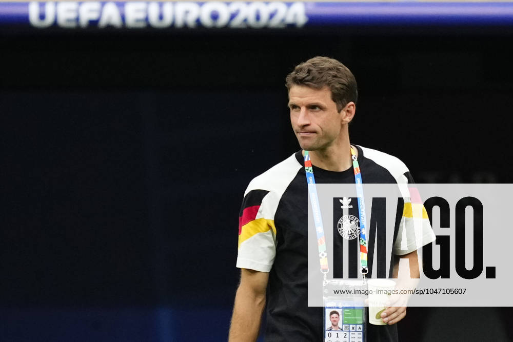 Germany v Denmark: Round of 16 - UEFA EURO, EM, Europameisterschaft,Fussball 2024 Thomas Muller second striker of Germany and Bayern Munich prior the UEFA EURO 2024 round of 16 match between Germany and Denmark at Football Stadium Dortmund on June 29, 2024 in Dortmund, Germany. Dortmund Germany