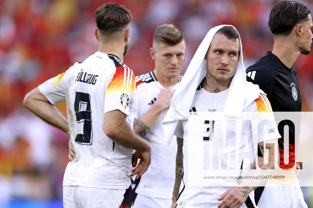 RAUM David Team Deutschland UEFA Fussball EURO 2024 in Deutschland Viertelfinale Spanien - Deutschland 2 : 1 am 05.07.2024 in Stuttgart DFL REGULATIONS PROHIBIT ANY USE OF PHOTOGRAPHS as IMAGE SEQUENCES and or QUASI-VIDEO
