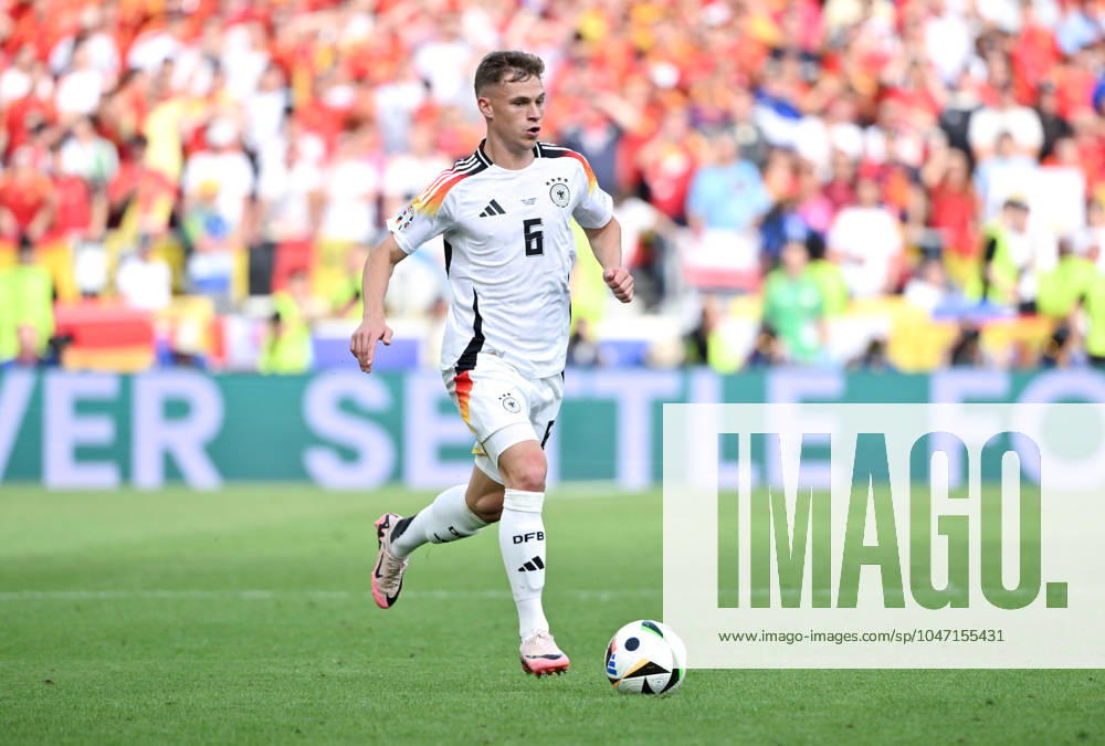 Joshua Kimmich (Deutschland) 05.07.2024, Fussball Europameisterschaft 2024, EM 2024, Viertelfinale Spanien - Deutschland 2:1 n.V. Stuttgart MHP-Arena Deutschland