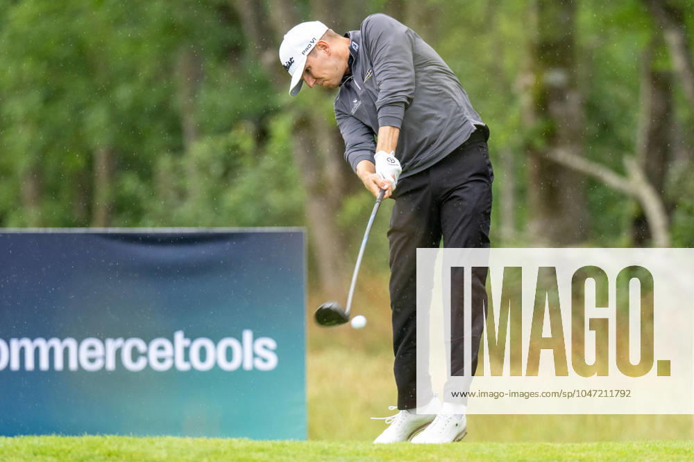 Jeremy Paul beim Abschlag, BMW International Open 2024, Golf, 07.07.2024 Muenchen Bayern Deutschland