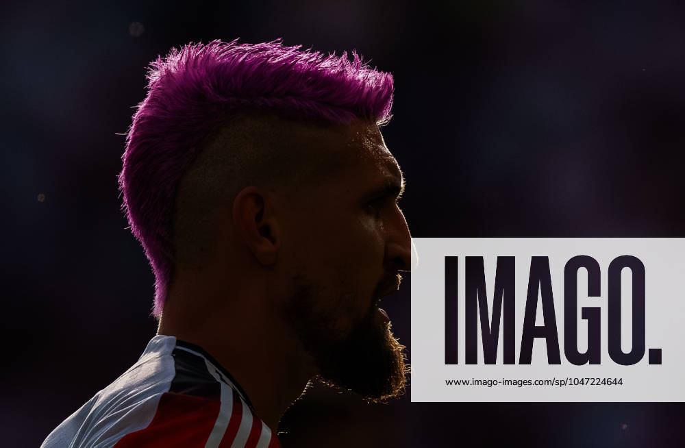 Robert Andrich, DFB 23 with pink hair in the quarter final match GERMANY - SPAIN 1-2 n.V. of the UEFA European Championships 2024 on Jul 5, 2024 in Stuttgart, Germany.
