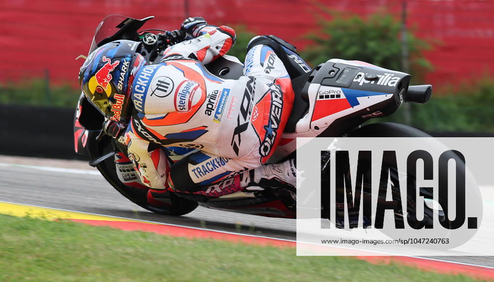 Hohenstein-Ernstthal: Miguel Oliveira (POR) vom Team Trackhouse Racing faehrt im MotoGP Rennen beim Liqui Moly Motorrad Grand Prix Deutschland 2024 auf dem Sachsenring am 07.07.24. Motorrad Grand Prix Germany 2024