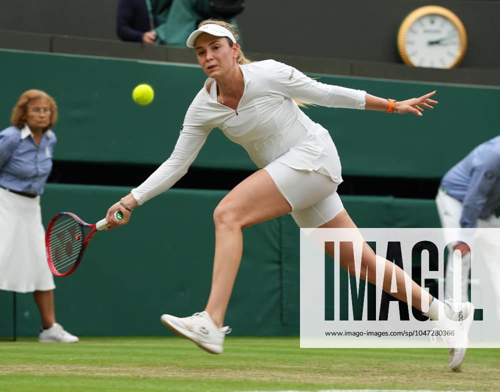 Lawn Tennis - 2024 Wimbledon Championship Lulu Sun (NZL) v Donna Vekic (CRO) All England Lawn Tennis & Croquet Club - Tuesday 9h July 2024 Donna Vekic (CRO)
