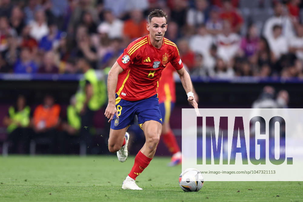 Spain - France Fabian Ruiz of Spain in action during the UEFA EURO, EM, Europameisterschaft,Fussball 2024 semi-final match between Spain and France at Munich Football Arena on July 9, 2024 in Munich, Germany . Munich Munich Football Arena Germany