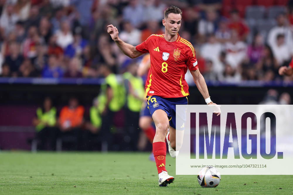Spain - France Fabian Ruiz of Spain in action during the UEFA EURO, EM, Europameisterschaft,Fussball 2024 semi-final match between Spain and France at Munich Football Arena on July 9, 2024 in Munich, Germany . Munich Munich Football Arena Germany