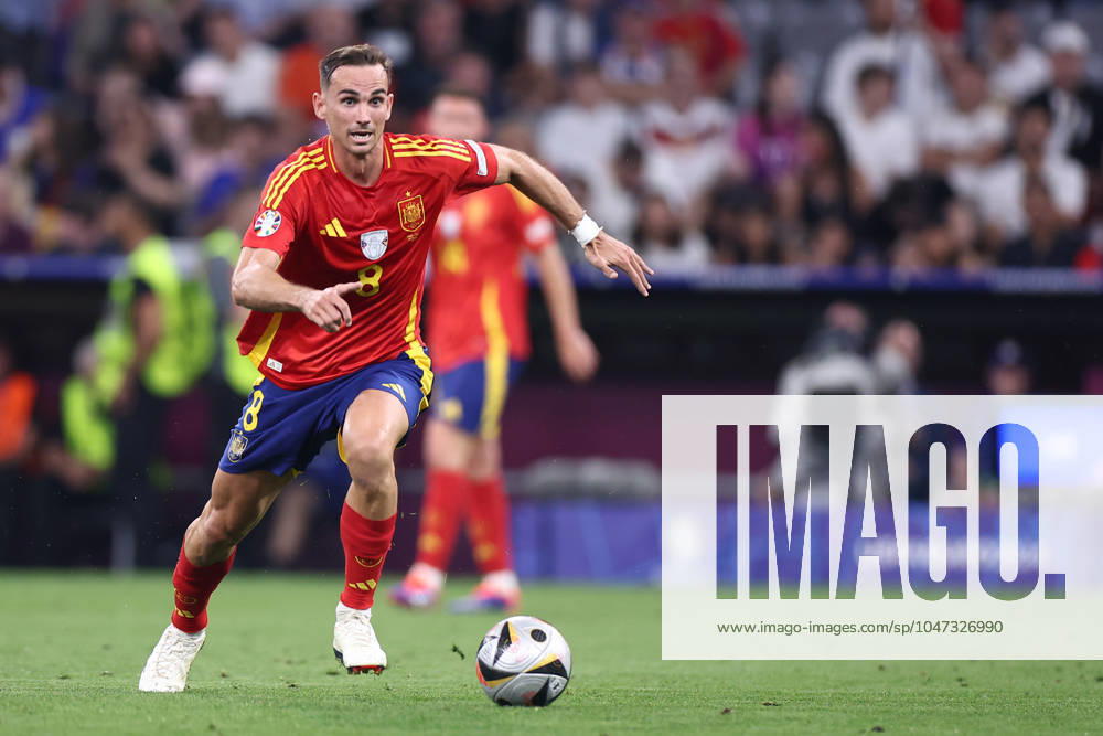 Spain - France Fabian Ruiz of Spain in action during the UEFA EURO, EM, Europameisterschaft,Fussball 2024 semi-final match between Spain and France at Munich Football Arena on July 9, 2024 in Munich, Germany . Munich Munich Football Arena Germany