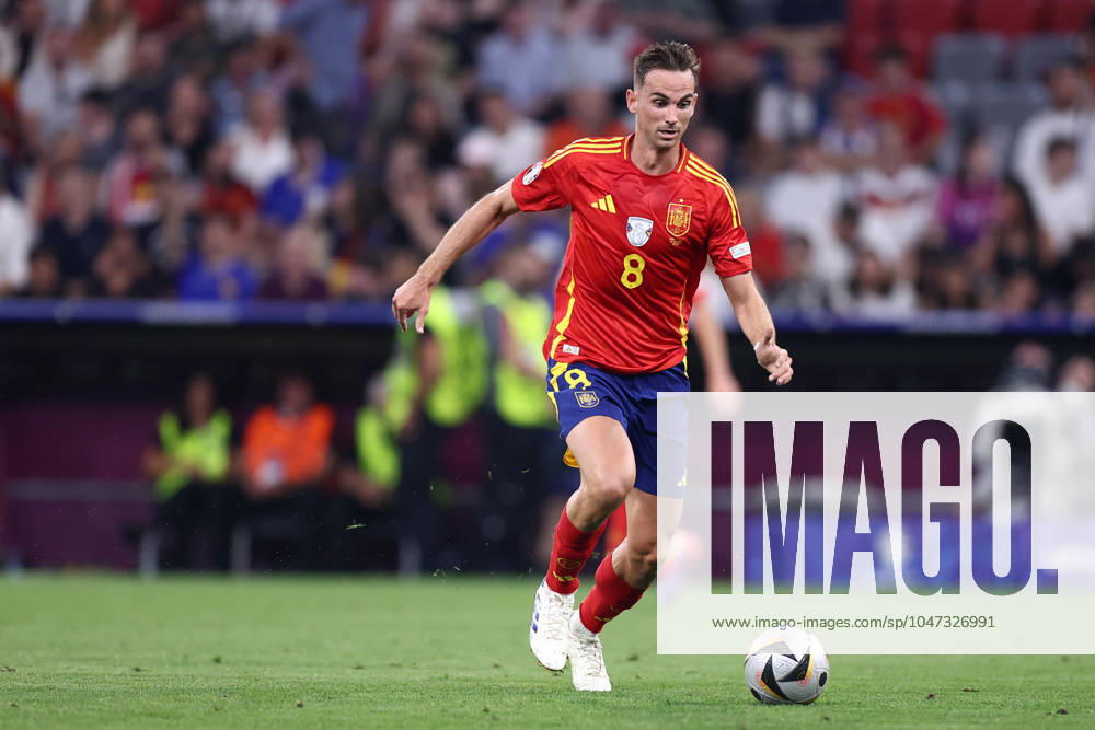 Spain - France Fabian Ruiz of Spain in action during the UEFA EURO, EM, Europameisterschaft,Fussball 2024 semi-final match between Spain and France at Munich Football Arena on July 9, 2024 in Munich, Germany . Munich Munich Football Arena Germany