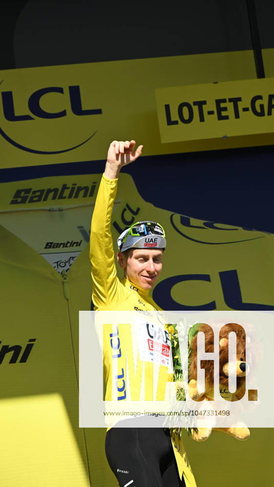 Tour De France; Tappa 12 Aurillac - Villeneuve Sur Lot; 2024, Uae Team Emirates; Pogacar, Tadej; Villeneuve Sur Lot;