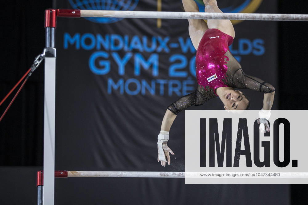 Artistic Gymnastics World Championships OCT 1 October 1, 2017: Gymnast Larisa Iordache (ROU) at podium training, during the 47th FIG Artistic Gymnastics World Championships in Montreal, Canada. Iordache suffered an achilles tear just before the start of competition and had to withdraw. Melissa J. Perenson CSM Montreal California Canada