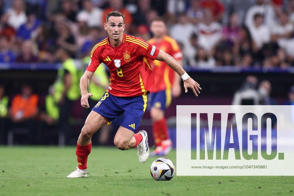 Spain - France Fabian Ruiz of Spain in action during the UEFA EURO, EM, Europameisterschaft,Fussball 2024 semi-final football match between Spain and France at Munich Football Arena on July 9, 2024 in Munich, Germany . Munich Munich Football Arena Germany