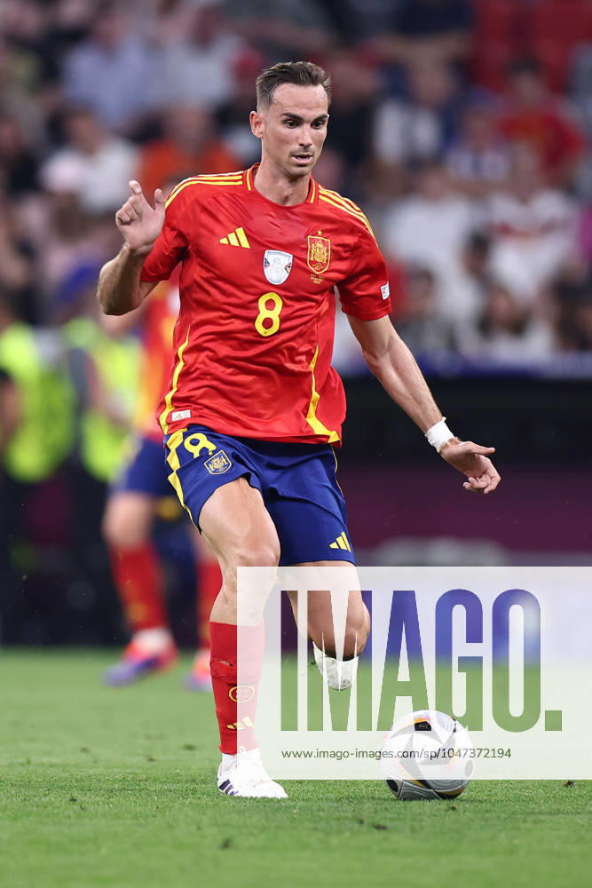 Spain - France Fabian Ruiz of Spain in action during the UEFA EURO, EM, Europameisterschaft,Fussball 2024 semi-final match between Spain and France at Munich Football Arena on July 9, 2024 in Munich, Germany . Munich Munich Football Arena Germany