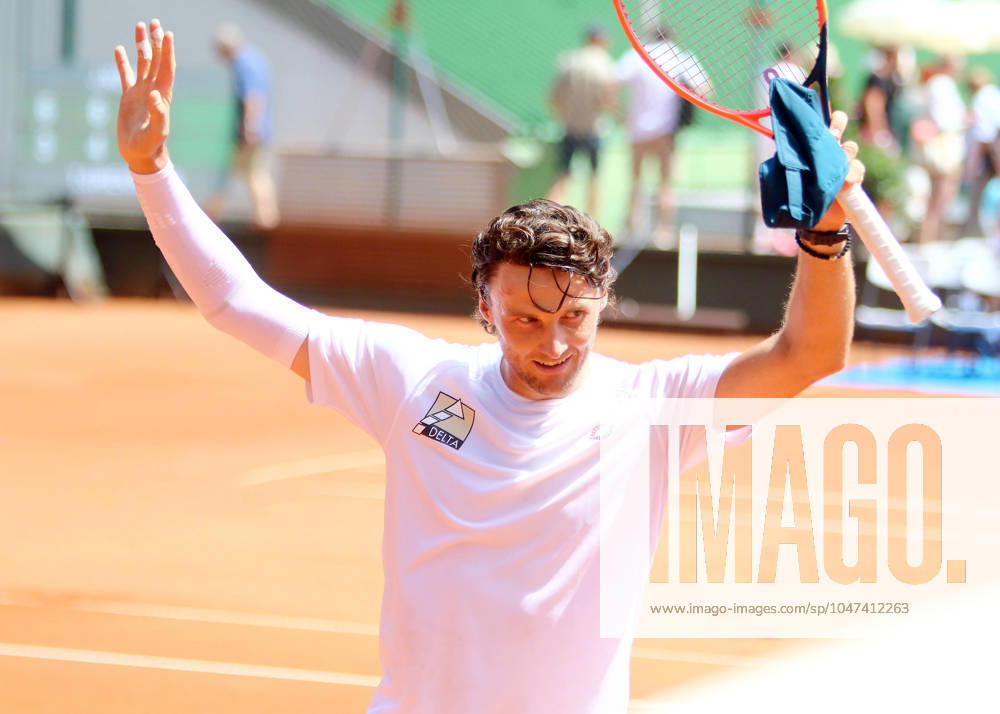 Im Bild Joszef KOVALIK (Grosshesselohe), Pullach bei Muenchen, Tennisclub Grosshesselohe, 31.07.22, Tennis, 1. Bundesliga Herren, TC Grosshesselohe vs Badwerk Gladbacher HTC,