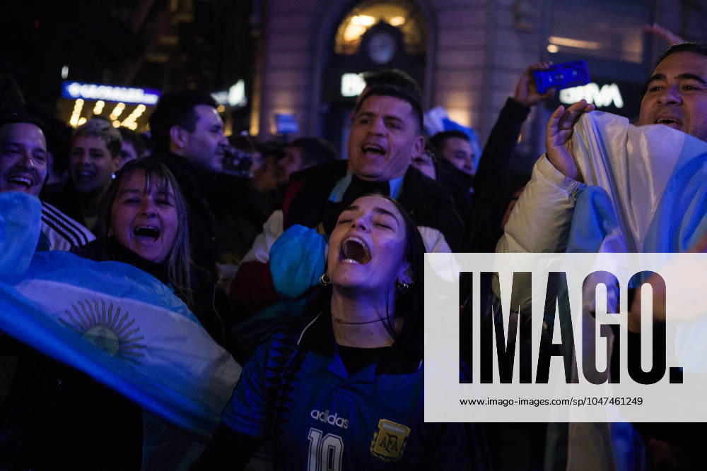 Argentina v Colombia - CONMEBOL Copa America USA 2024: Final People are celebrating Argentina s victory on 9 de Julio Avenue, where the Obelisk is located. Ciudad Autonoma de Buenos Aires Argentina