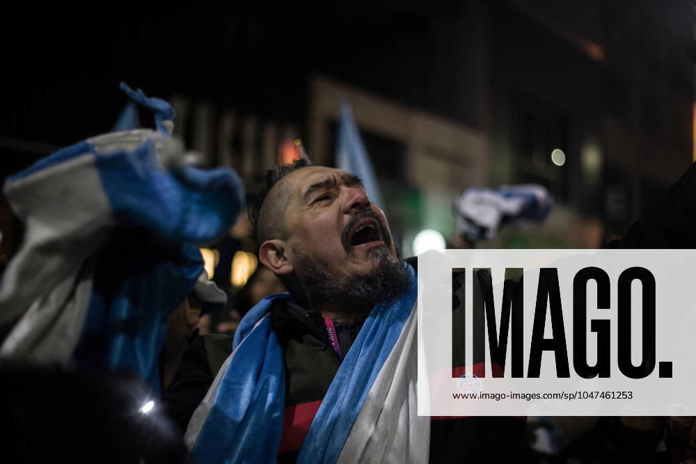 Argentina v Colombia - CONMEBOL Copa America USA 2024: Final People are celebrating Argentina s victory on 9 de Julio Avenue, where the Obelisk is located. Ciudad Autonoma de Buenos Aires Argentina