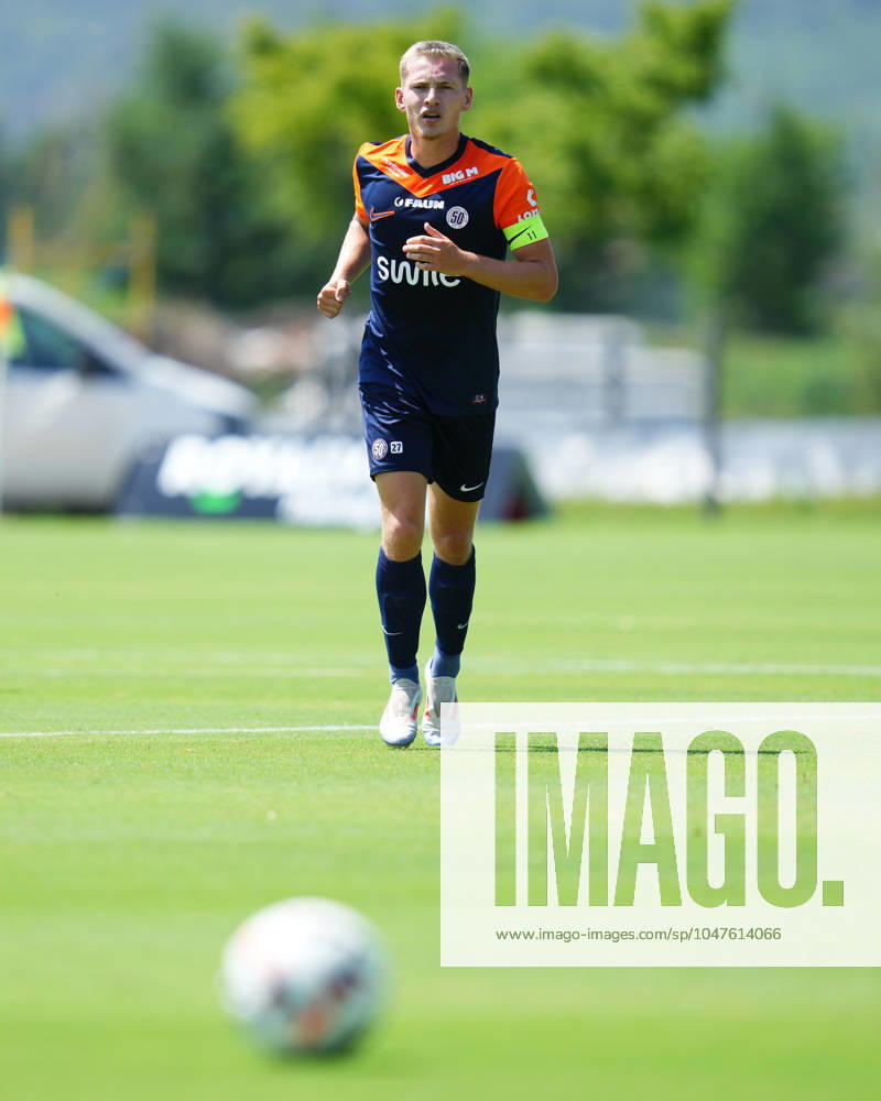 ESP: Girona FC v Montpellier HSC. Pre-Season friendly match Becir Omeragic of Montpellier HSC during the Pre-Season friendly match between Girona FC and Montpellier HSC played at Ronald Verd training centre on July 20, 2024 in Vall den Bas, Girona, Spain. kpng