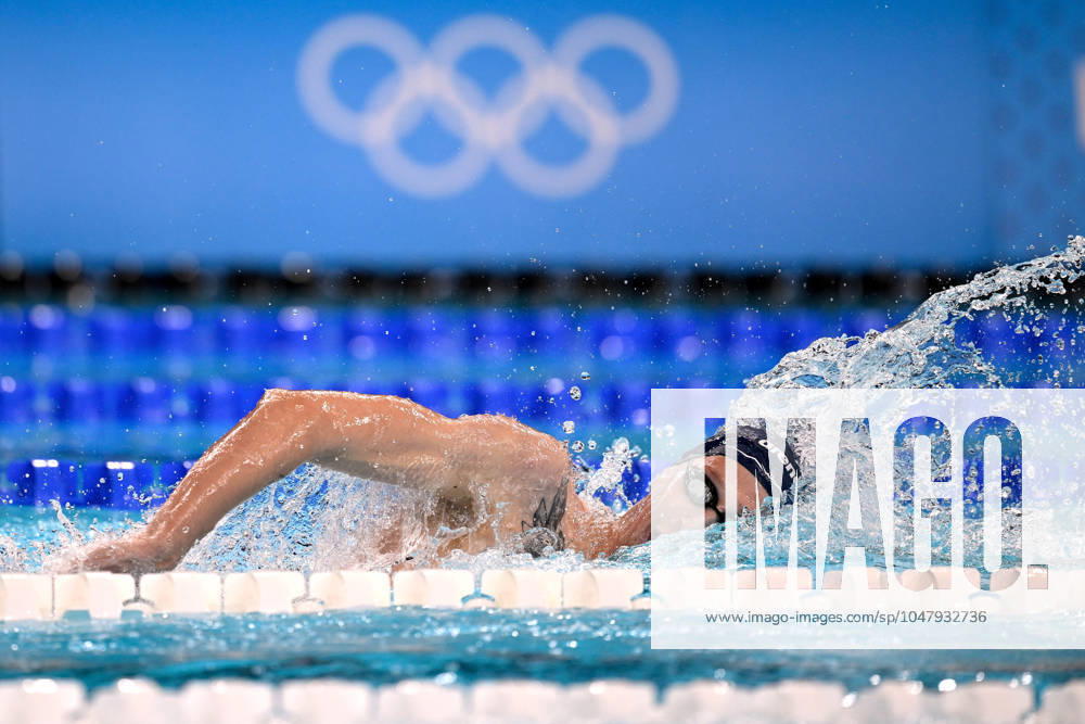 WELLBROCK Florian Team GER Vorlauf 800m der Maenner 3. Tag Schwimm Wettbewerbe in der Defense Arena Paris Olympische Spiele 2024 29.07.2024 Paris