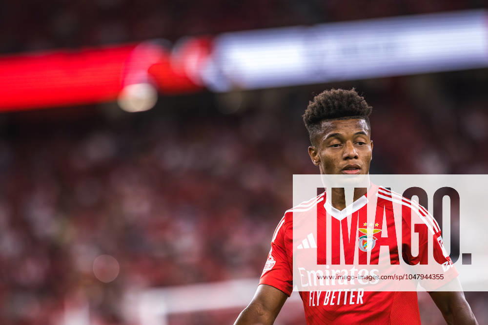 SL Benefica Vs Feyenoord in Lisbon, Portugal - 28 Jul 2024 David Neres of SL Benfica in action during the Pre-Season Friendly match between SL Benfica and Feyenoord at Estadio da Luz. (Final score: SL Benfica 5 - 0 Feyenoord) Lisbon Portugal