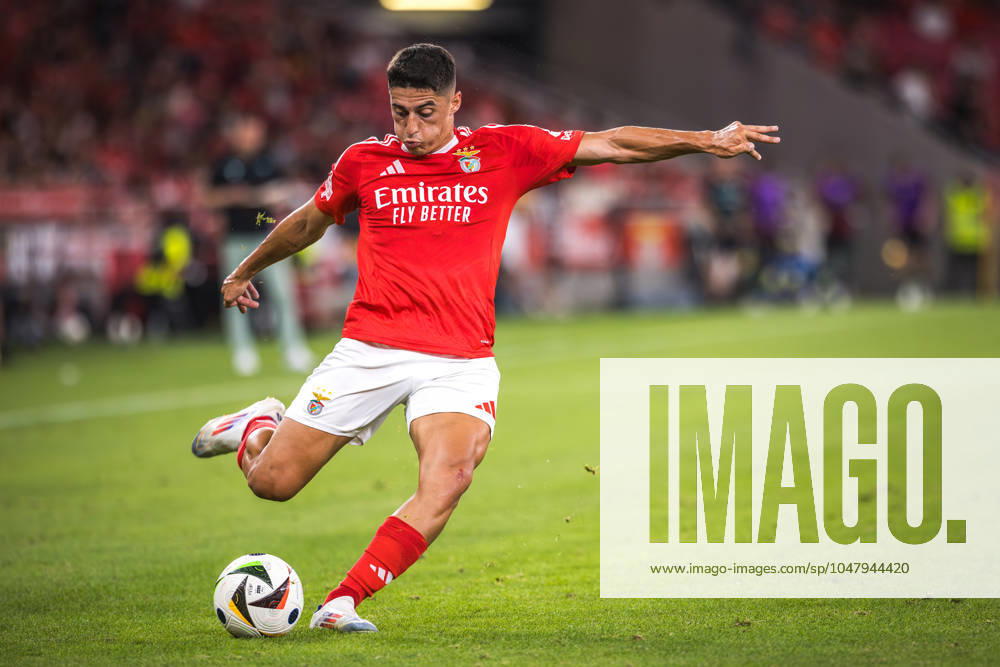 SL Benefica Vs Feyenoord in Lisbon, Portugal - 28 Jul 2024 Tiago Gouveia of SL Benfica in action during the Pre-Season Friendly match between SL Benfica and Feyenoord at Estadio da Luz. (Final score: SL Benfica 5 - 0 Feyenoord) Lisbon Portugal