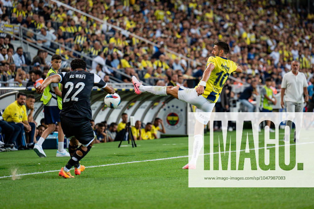 Fenerbahce v Lugano UEFA Champions League Second Qualifying Round Dusan Tadic of Fenerbahce in action during the match. Fenerbahce and Lugano faced each other in the UEFA Champions League second qualifying round second leg, the match took place at Sukru Saracoglu Stadium on July 30, 2024 Istanbul Istanbul Turkey