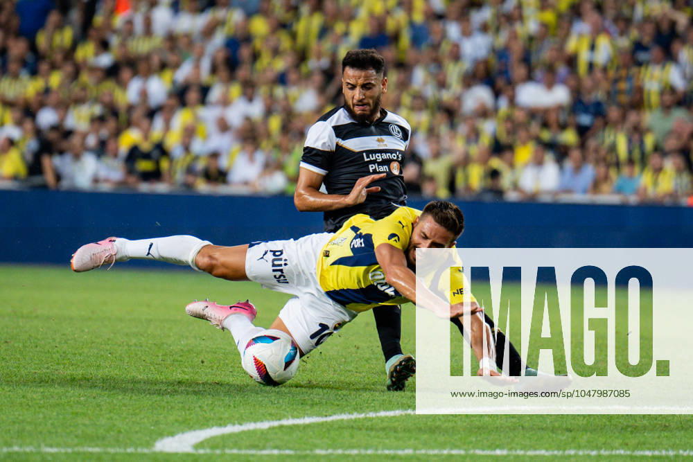 Fenerbahce v Lugano UEFA Champions League Second Qualifying Round Dusan Tadic of Fenerbahce in action during the match. Fenerbahce and Lugano faced each other in the UEFA Champions League second qualifying round second leg, the match took place at Sukru Saracoglu Stadium on July 30, 2024 Istanbul Istanbul Turkey