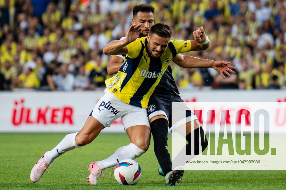 Fenerbahce v Lugano UEFA Champions League Second Qualifying Round Dusan Tadic of Fenerbahce in action during the match. Fenerbahce and Lugano faced each other in the UEFA Champions League second qualifying round second leg, the match took place at Sukru Saracoglu Stadium on July 30, 2024 Istanbul Istanbul Turkey