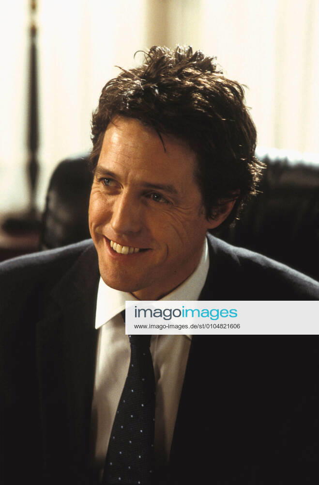 LOVE ACTUALLY HUGH GRANT Date: 2003 Mandatory credit line: Image courtesy UNIVERSAL PICTURES WORKING TITLE FILMS DNA FILMS Ronald Grant Archive Mary Evans