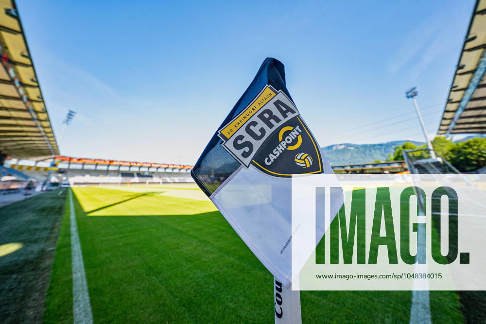 Testspiel, Saison 2024 2025, Borussia Moenchengladbach - FC Villareal in Altach. Blick in das Stadion des SC Rheindorf Altach. Foto: Kirchner-Media DI