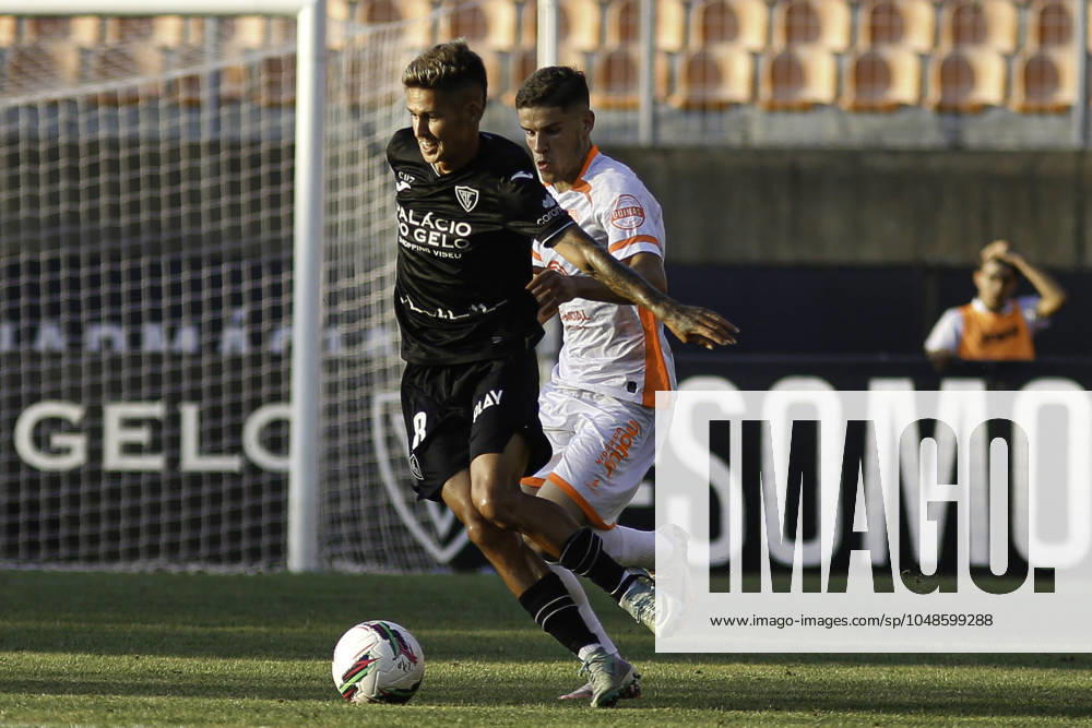 PORTUGAL MY SUPER LEAGUE - ACADEMIC VISEU x GD CHAVES Viseu (PT) 08 10 2024 - PORTUGAL MY SUPER LEAGUE - ACADEMICO VISEU x GD CHAVES - mARQUINHOS player of Academico during the match between Academico x GD Chaves, valid for the 1st round of the Portugal Meu Super League, held at the Fontelo Municipal Stadium, in Viseu, on the night of this Saturday, (10). (Foto: Alexandre Gomes Thenews2 imago images) SPO