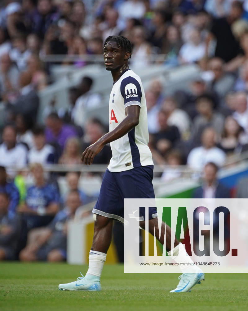 Yves Bissouma of Tottenham Hotspur during the 2024 25 Pre Season Friendly match between Tottenham Hotspur and Bayern Munich at Tottenham Hotspur Stadium, White Hart Lane, England on 10 August 2024.