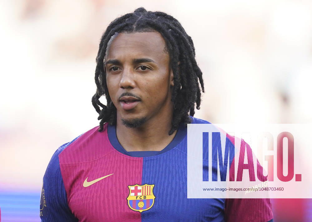 ESP: FC Barcelona, Barca v AS Monaco. Joan Gamper Trophy. Jules Kounde of FC Barcelona during the Joan Gamper Trophy match between FC Barcelona and AS Monaco FC played at Luis Companys Stadium on August, 2024 in Barcelona Spain. kpng