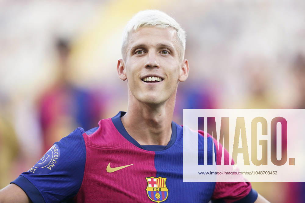 ESP: FC Barcelona, Barca v AS Monaco. Joan Gamper Trophy. Dani Olmo of FC Barcelona during the Joan Gamper Trophy match between FC Barcelona and AS Monaco FC played at Luis Companys Stadium on August, 2024 in Barcelona Spain. kpng