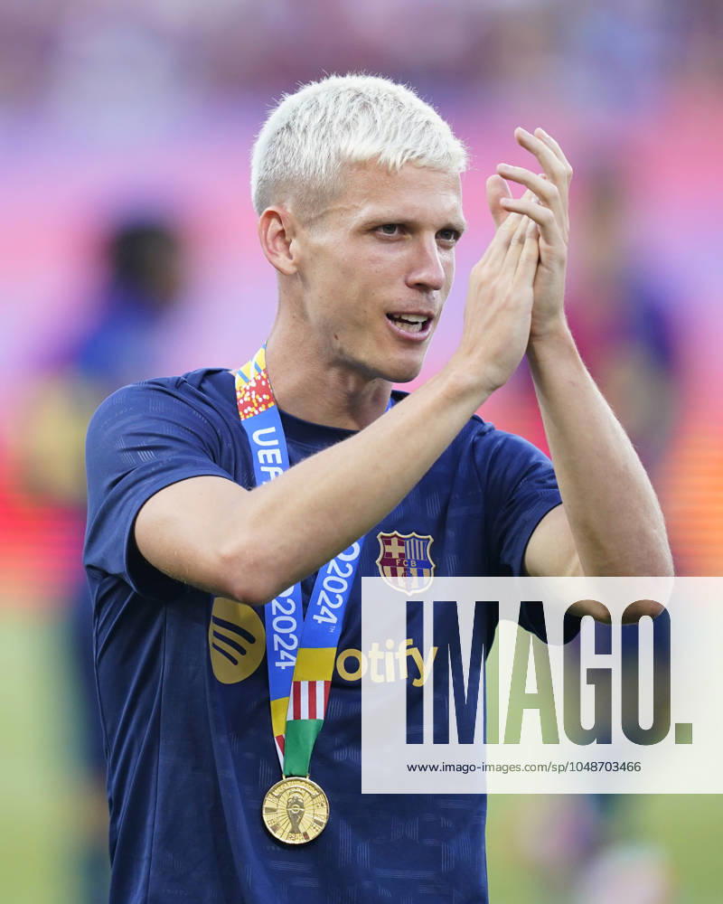 ESP: FC Barcelona, Barca v AS Monaco. Joan Gamper Trophy. Dani Olmo of FC Barcelona during the Joan Gamper Trophy match between FC Barcelona and AS Monaco FC played at Luis Companys Stadium on August, 2024 in Barcelona Spain. kpng