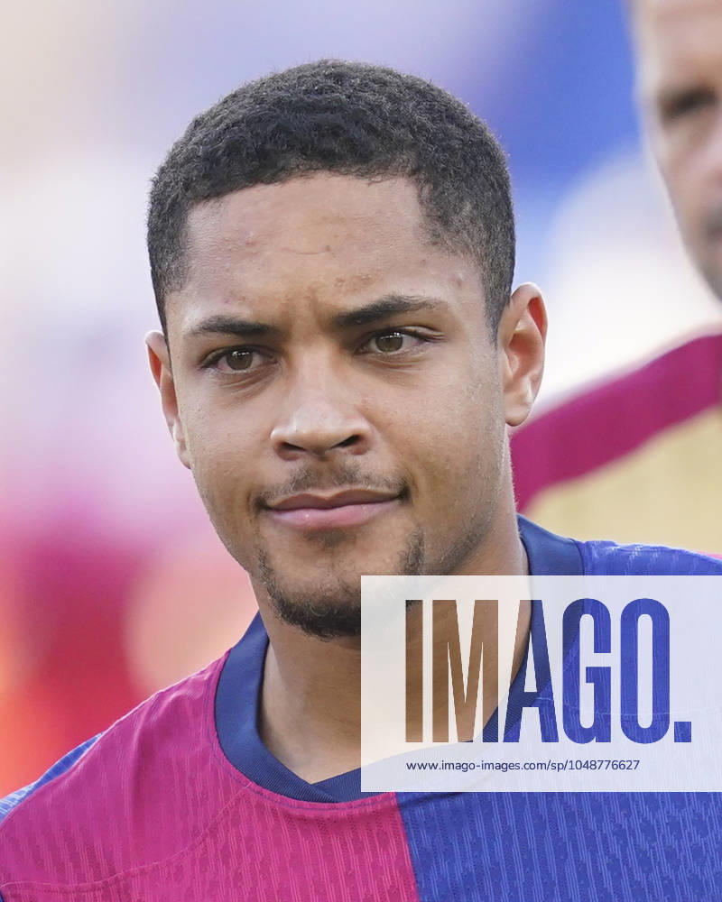 ESP: FC Barcelona, Barca v AS Monaco. Joan Gamper Trophy. Vitor Roque of FC Barcelona during the Joan Gamper Trophy match between FC Barcelona and AS Monaco FC played at Luis Companys Stadium on August, 2024 in Barcelona Spain. kpng
