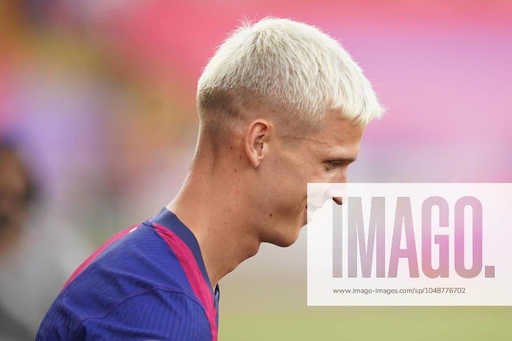 ESP: FC Barcelona, Barca v AS Monaco. Joan Gamper Trophy. Dani Olmo of FC Barcelona during the Joan Gamper Trophy match between FC Barcelona and AS Monaco FC played at Luis Companys Stadium on August, 2024 in Barcelona Spain. kpng