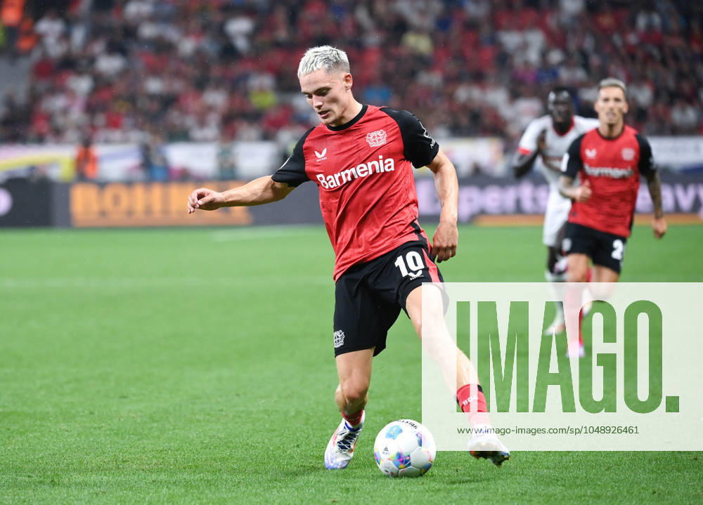 Florian Wirtz (Bayer 04 Leverkusen) 17.08.2024, Fussball Supercup 2024 Finale Bayer 04 Leverkusen - VfB Stuttgart 2:2, 4:3 i.E. Foto: Weis TEAM2 DFL regulations prohibit any use of photographs as image sequences and or quasi-video Leverkusen BayArena Nordrhein Westfalen Deutschland