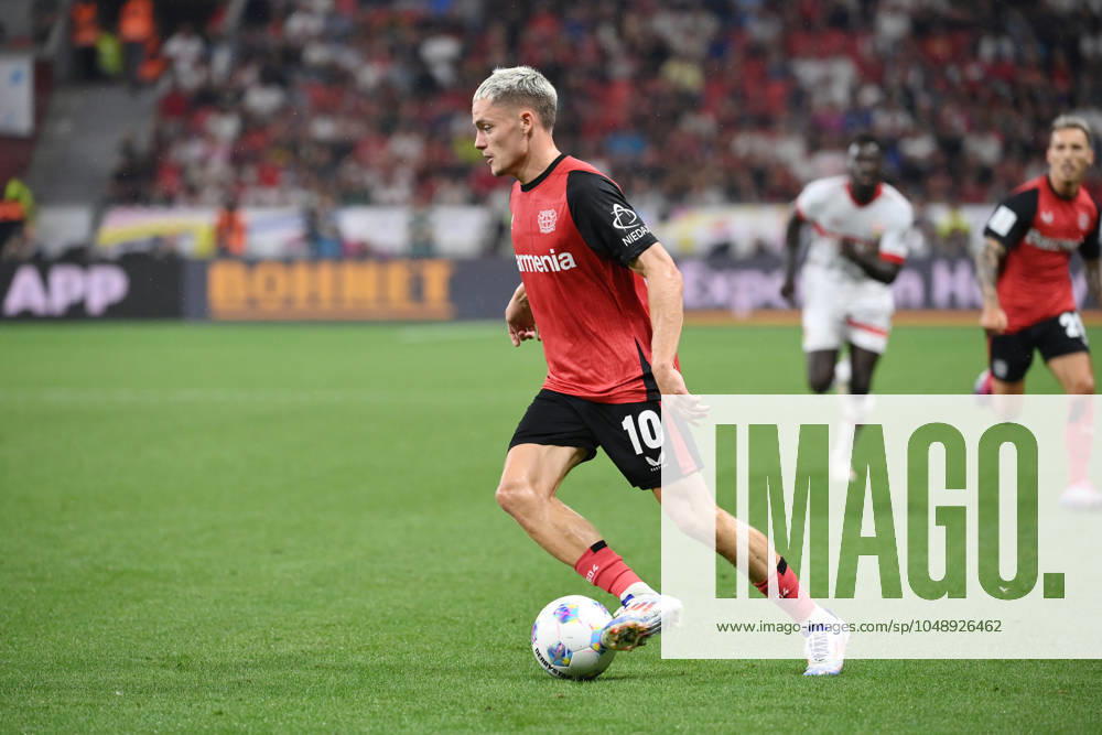 Florian Wirtz (Bayer 04 Leverkusen) 17.08.2024, Fussball Supercup 2024 Finale Bayer 04 Leverkusen - VfB Stuttgart 2:2, 4:3 i.E. Foto: Weis TEAM2 DFL regulations prohibit any use of photographs as image sequences and or quasi-video Leverkusen BayArena Nordrhein Westfalen Deutschland
