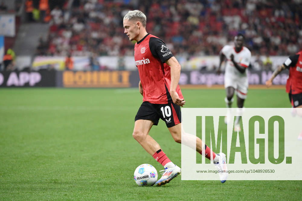 Florian Wirtz (Bayer 04 Leverkusen) 17.08.2024, Fussball Supercup 2024 Finale Bayer 04 Leverkusen - VfB Stuttgart 2:2, 4:3 i.E. Foto: Weis TEAM2 DFL regulations prohibit any use of photographs as image sequences and or quasi-video Leverkusen BayArena Nordrhein Westfalen Deutschland