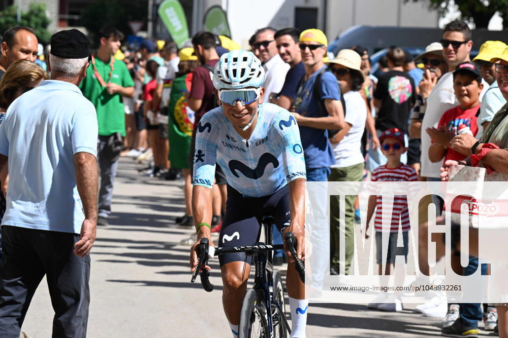 Vuelta A Espana; Tappa 03 Lousa - Castelo Branco; 2024, Movistar; Quintana Rojas Nairo, Alexander; Lousa;