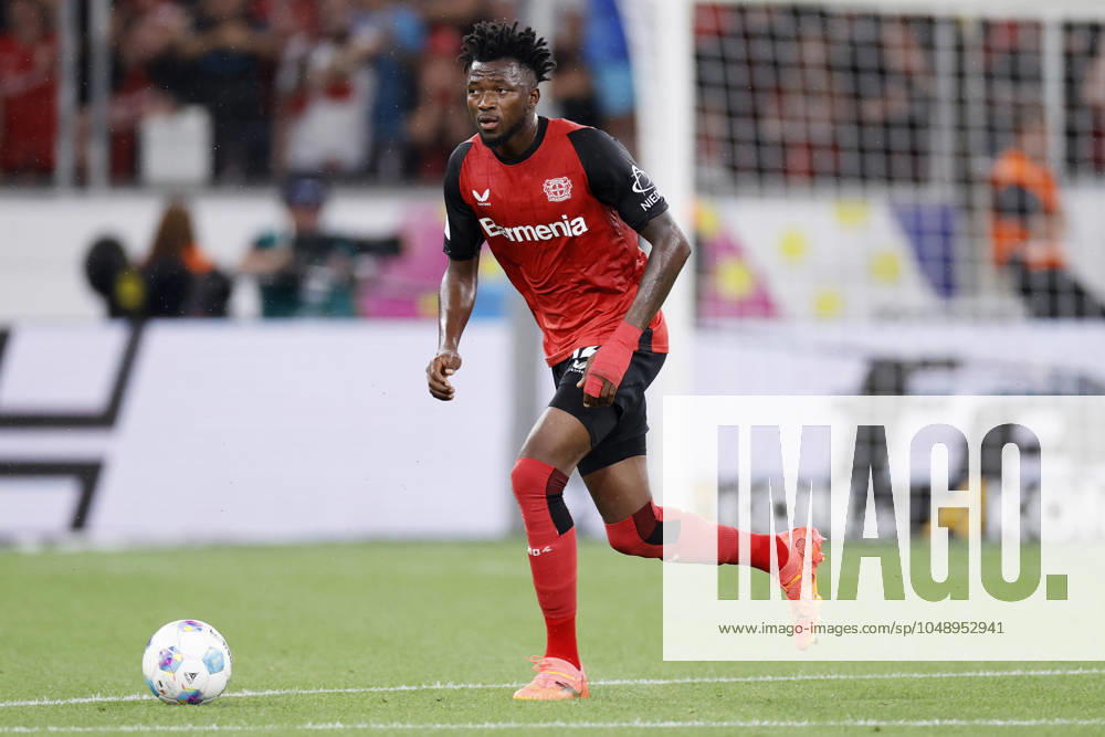 TAPSOBA Edmond Team Bayer 04 Leverkusen Finale DFL Supercup 2024 Spiel Bayer 04 Leverkusen - VfB Stuttgart am 17.08. 2024 in Leverkusen DFL REGULATIONS PROHIBIT ANY USE OF PHOTOGRAPHS as IMAGE SEQUENCES and or QUASI-VIDEO