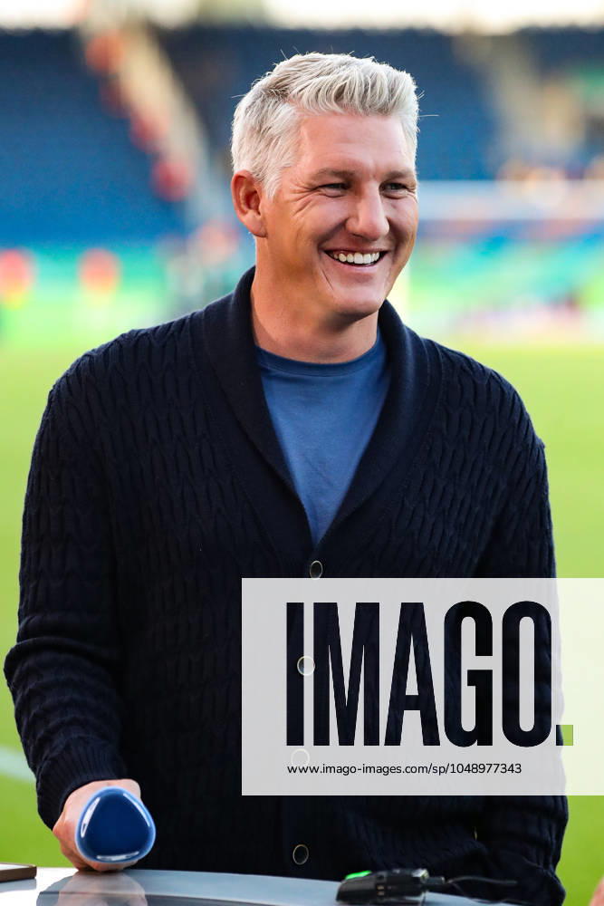 ARD Experte Bastian Schweinsteiger - 1. Hauptrunde DFB Pokal Saison 2024-2025 Eintracht Braunschweig vs. Eintracht Frankfurt im Eintracht Stadion in Braunschweig - Fußball,Mann,Männer,Deutschland