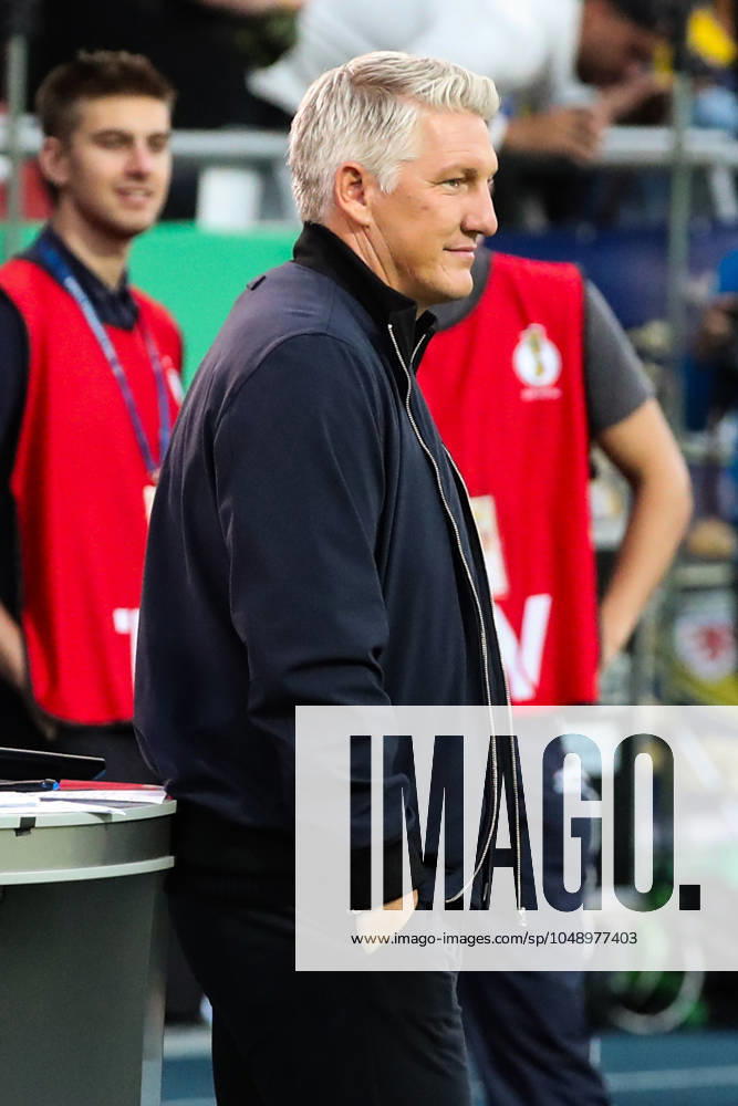 ARD Experte Bastian Schweinsteiger - 1. Hauptrunde DFB Pokal Saison 2024-2025 Eintracht Braunschweig vs. Eintracht Frankfurt im Eintracht Stadion in Braunschweig - Fußball,Mann,Männer,Deutschland
