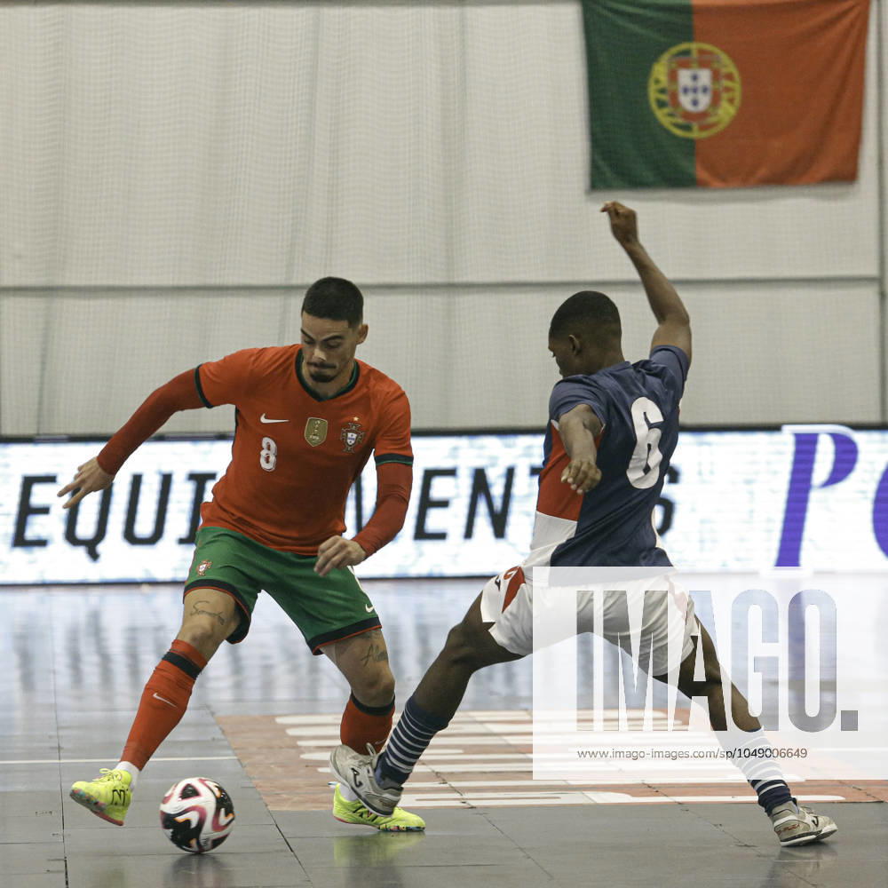FUTSAL - PORTUGAL x CUBA Viseu (PT) 08 22 2024 - FUTSAL - PORTUGAL x CUBA, Erick player of the Portugal national team, Nationalteam during the match between Portugal x Cuba, in a match valid in preparation for the 2024 Futsal World Championship, WM, Weltmeisterschaft which takes place in Uzbekistan. (Foto: Alexandre Gomes Thenews2 imago images) SPO
