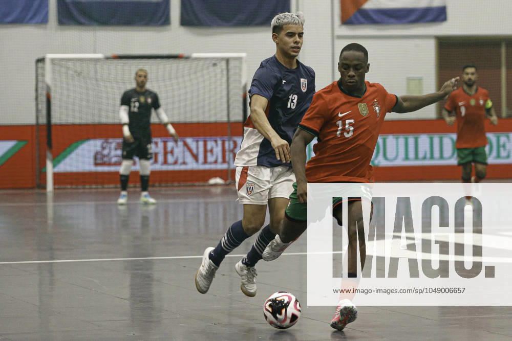 FUTSAL - PORTUGAL x CUBA Viseu (PT) 08 22 2024 - FUTSAL - PORTUGAL x CUBA, Kutch player of the Portugal national team, Nationalteam during the match between Portugal x Cuba, in a match valid in preparation for the 2024 Futsal World Championship, WM, Weltmeisterschaft which takes place in Uzbekistan. (Foto: Alexandre Gomes Thenews2 imago images) SPO